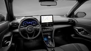Toyota Yaris 2026 features interior dashboard touchscreen and digital driver display