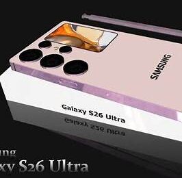 Samsung Galaxy S26 Ultra camera module leak and design