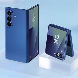 Galaxy Z TriFold running three apps side by side on the internal display