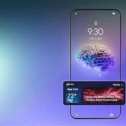 Smartphone with AI holographic interface
