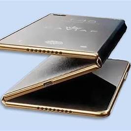 Galaxy Z TriFold fully unfolded revealing expansive triple-panel display