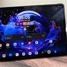 Galaxy Tab S11 series  front view with thin bezels