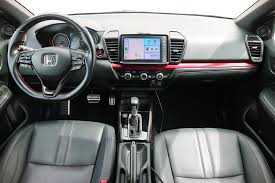 Honda City 2026 interior dashboard and infotainment display