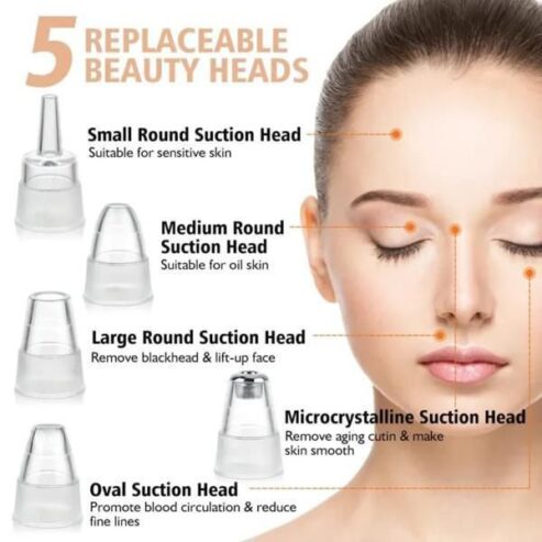 Black heads removing tool