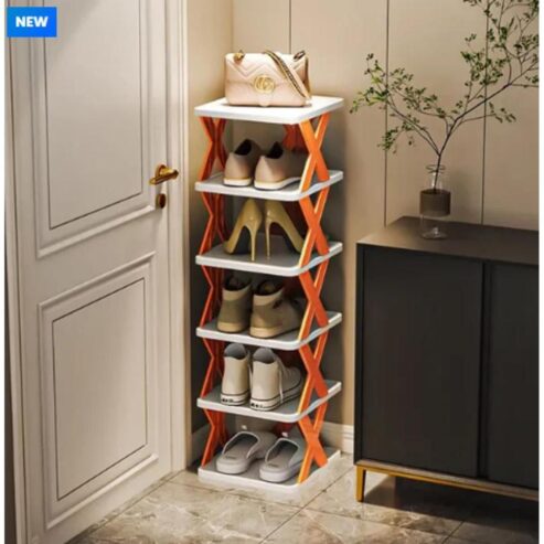 Clothes hanging & shoes rack