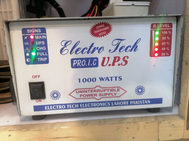 UPS 1000 watts.