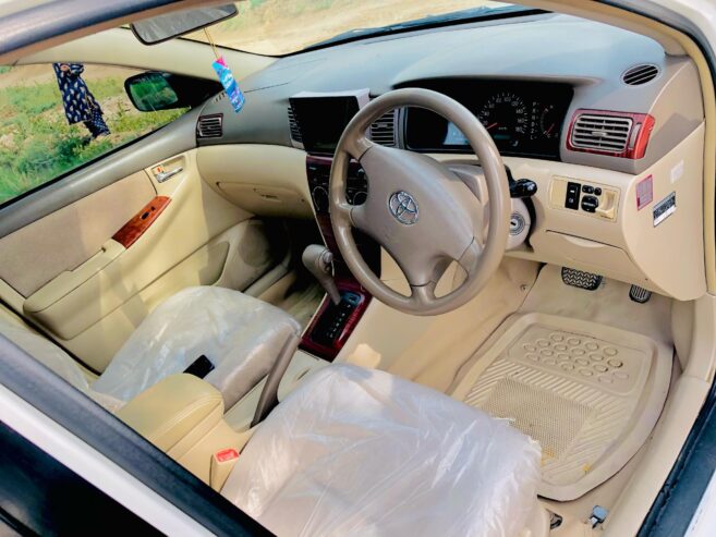 X Corolla 2002/2017 registered.. demand 3150
