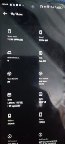 Tecno spark 20 C