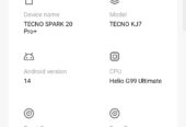 Spark 20 edug screen. 8+8/256
