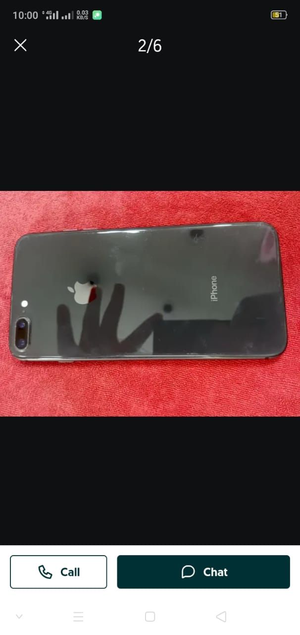 I phone 8 plus pta aproved urgent sale