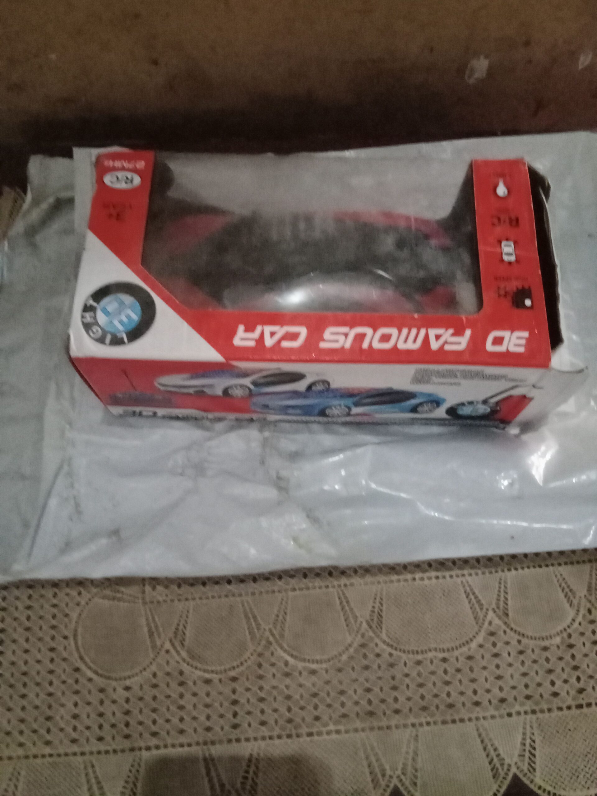 remote control 3d famous car