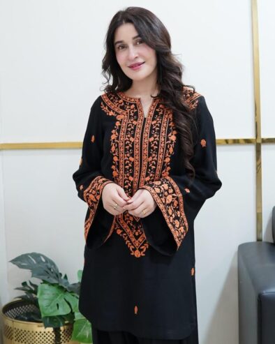 Women’s Stitched Embroidered Shirt And Trouser