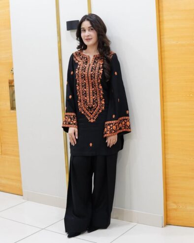 Women’s Stitched Embroidered Shirt And Trouser