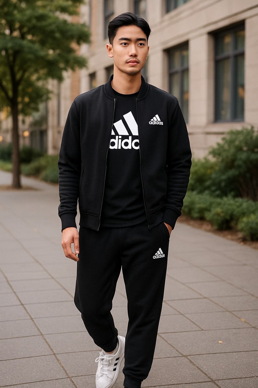 Stylish Winter 3-Piece Track Suits 🥶 | Jacket + T-Shirt + Trouser | Sizes M, L & XL | Premium Fabric –