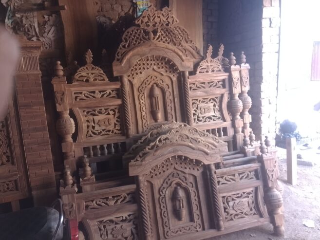 It is very low price and beautiful design and totally wooden made and quality able