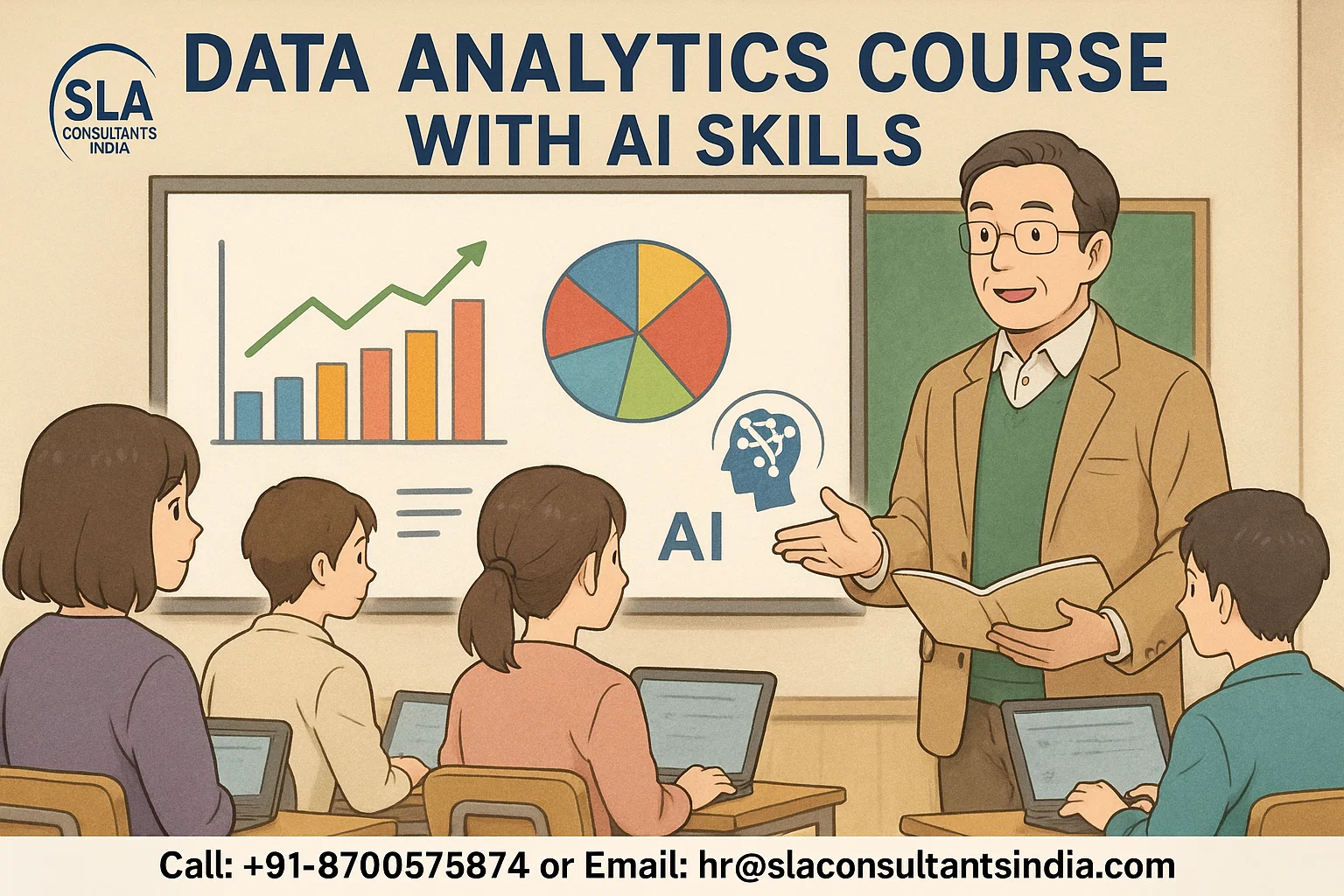 Data Analyst Course in Noida, Sector 133, Free Data Science with AI by SLA Consultants Noida, Update Skills for 2026 Jobs, “Best Institute in Noida”