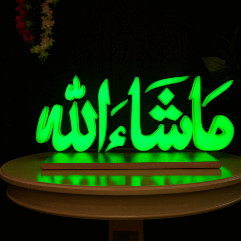 2D+3D Signboards-Neon lights-House name plates-Islamic calligraphy